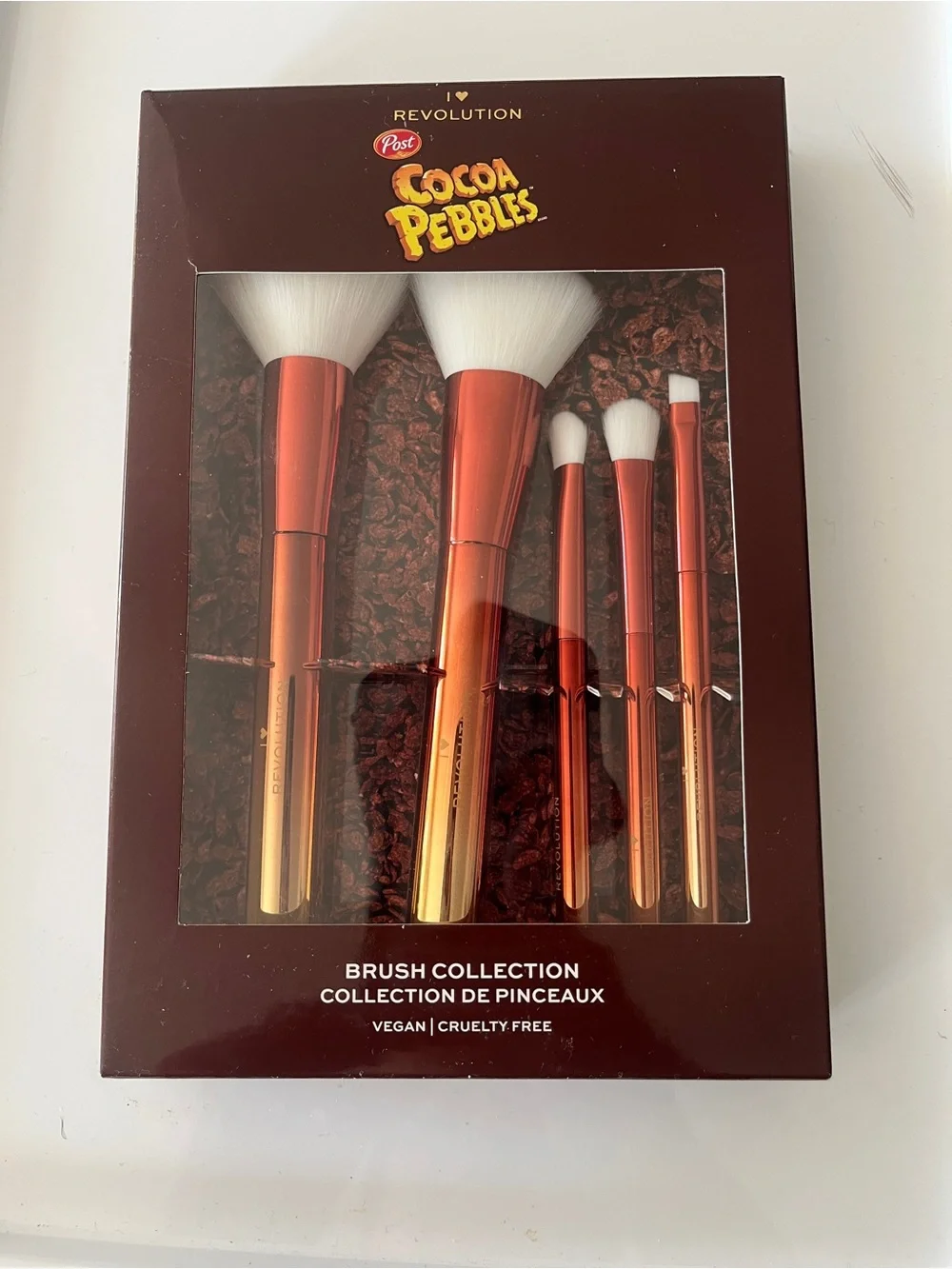 Cocoa Pebbles Five Brush Set NIB